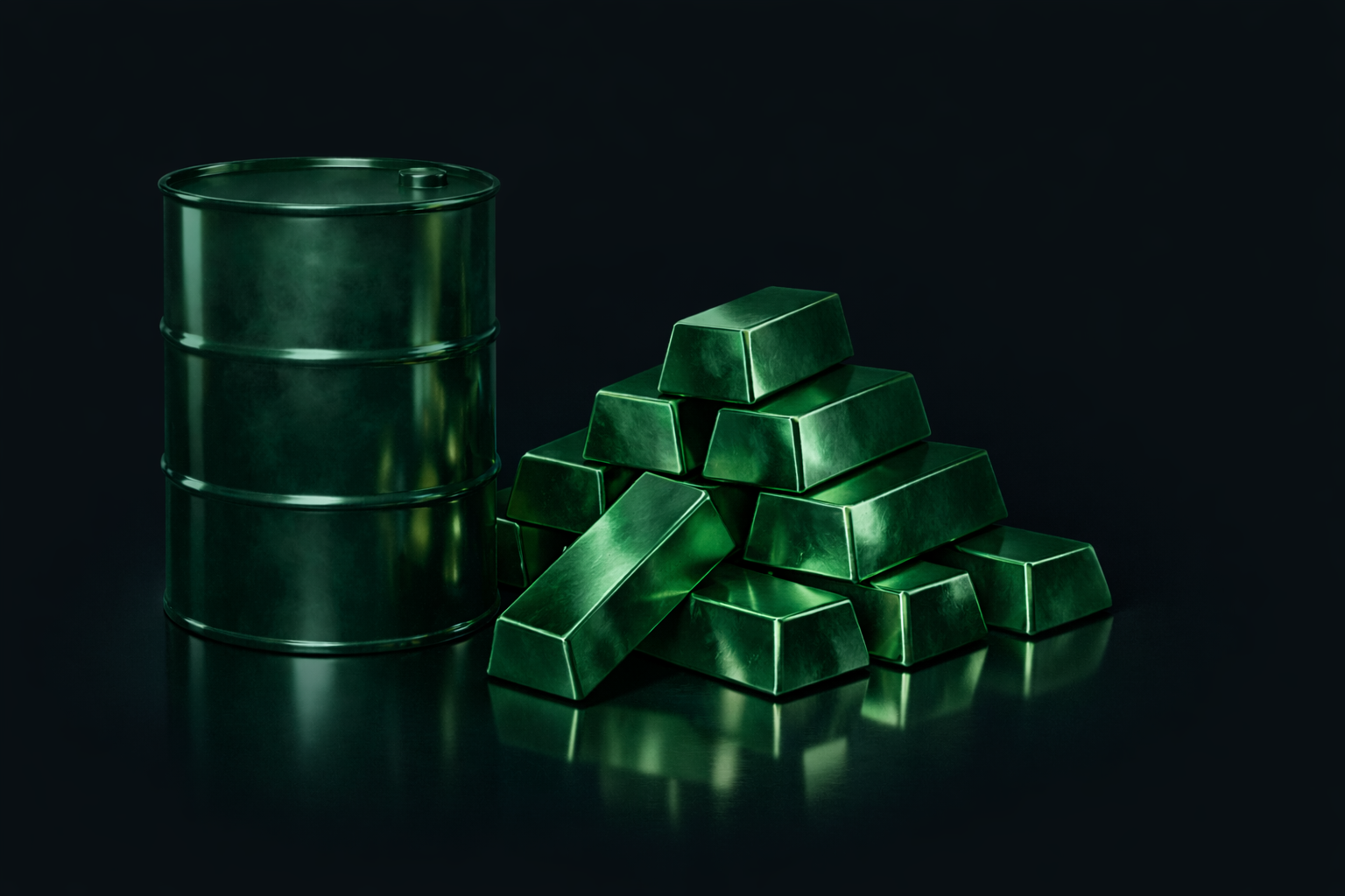 Nyersanyag-kereskedés illusztráció