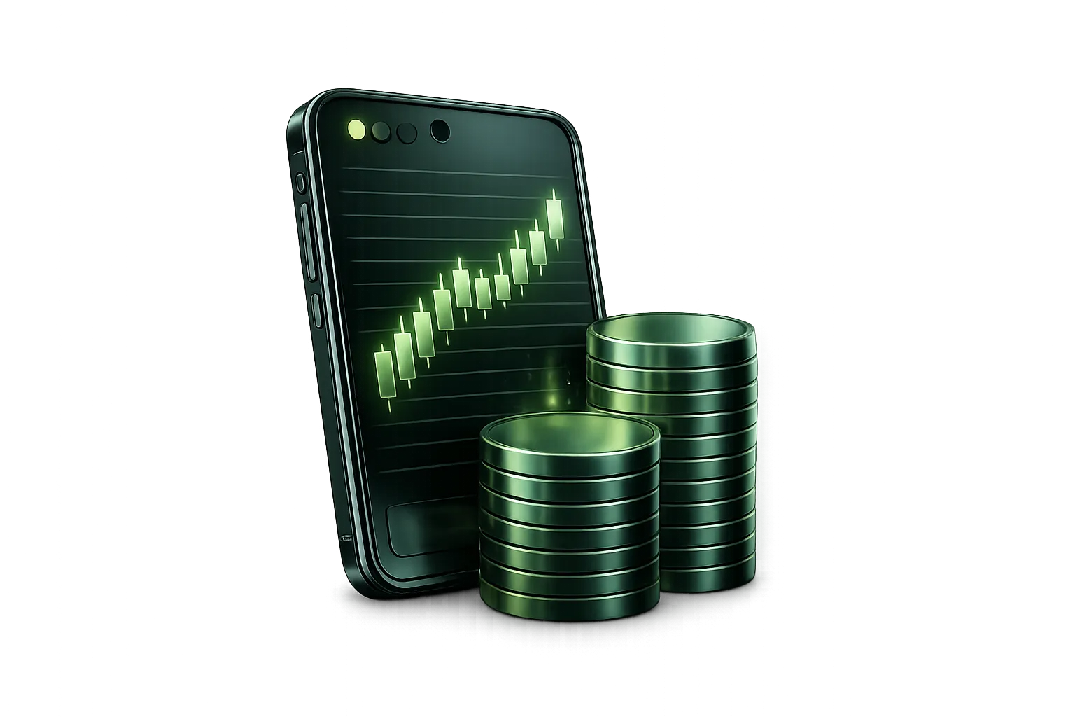 शेयर ट्रेडिंग चित्रण